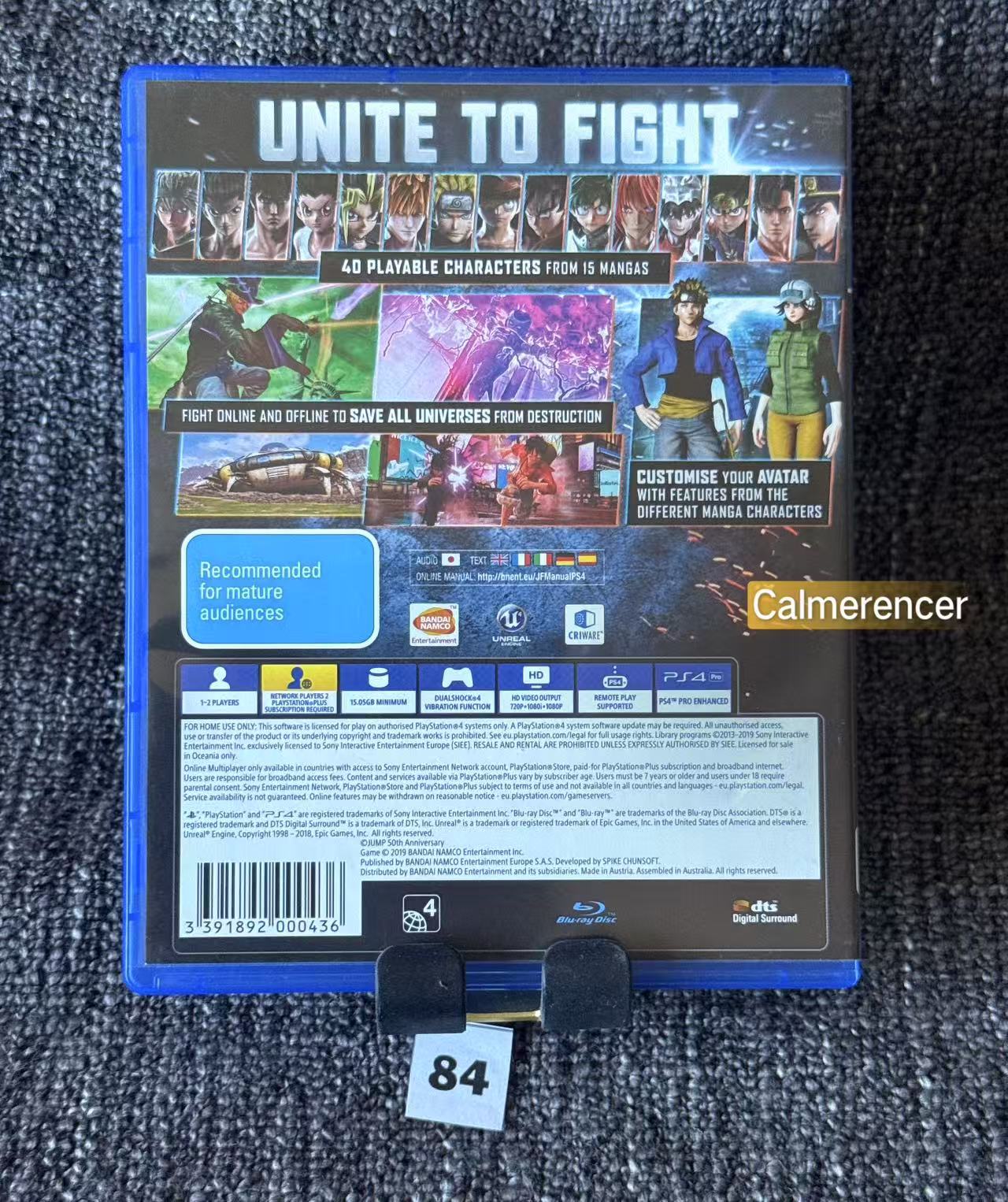 Jump Force Sony Playstation 4 (PS4) Game