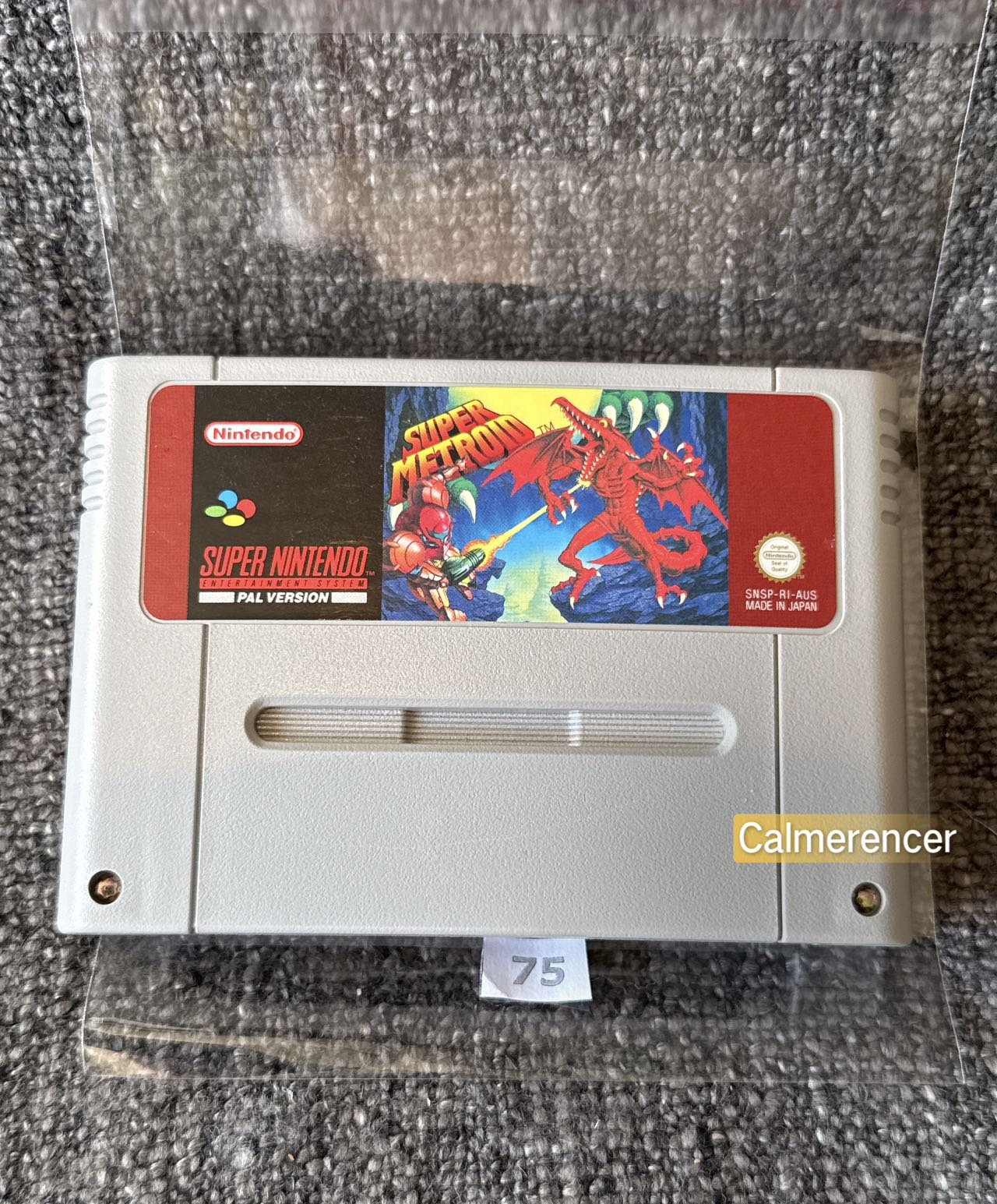 Super Metroid - Super Nintendo (Snes) Game