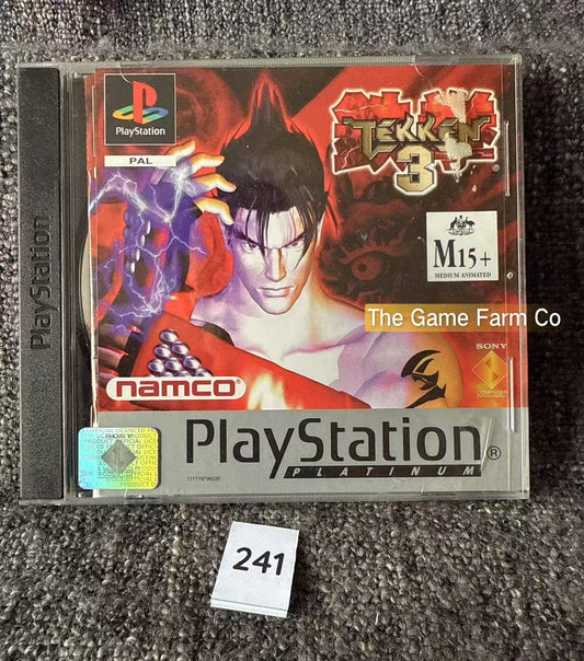 Tekken 3  - Sony Playstation One (PS1) Game