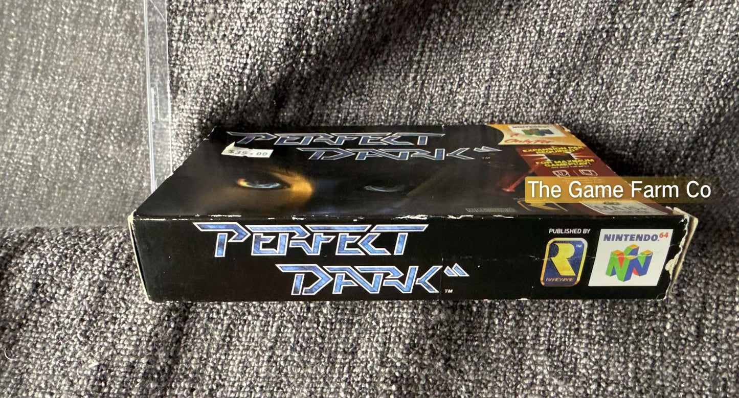 Perfect Dark Game Boxed - Nintendo 64 / N64 - Pal Version