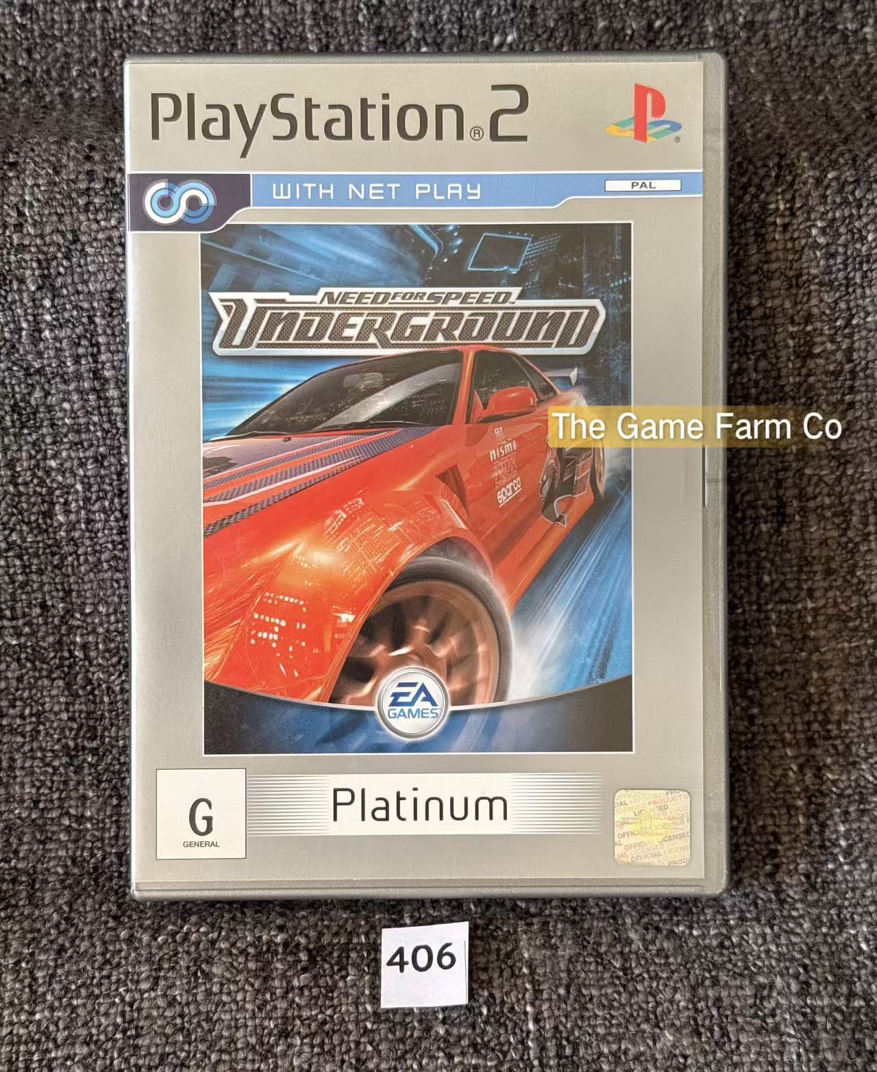 Need for Speed Underground PS2 Physical Game CIB PAL Tested Used