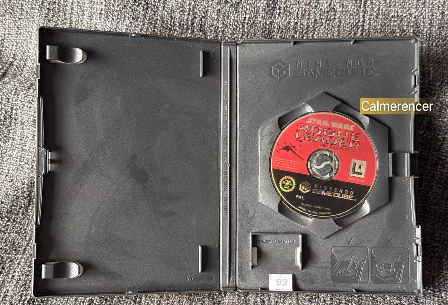 Star Wars Rogue Leader Game Rogue Squadron 2 Game - No manual - Nintendo Gamecube - Pal Version
