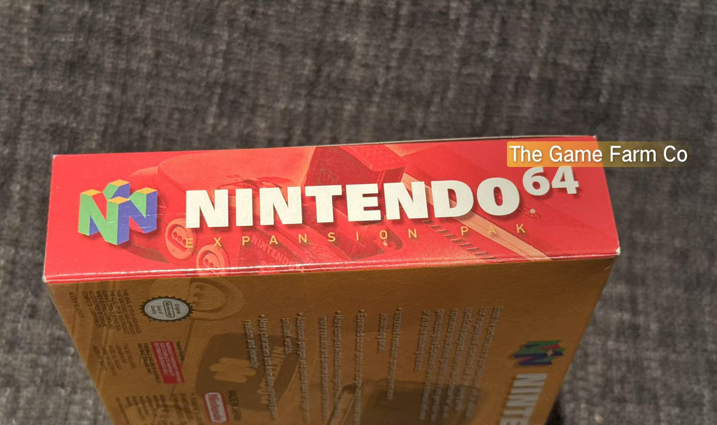 Genuine Nintendo 64 Boxed (N64) Expansion Pak with Clip