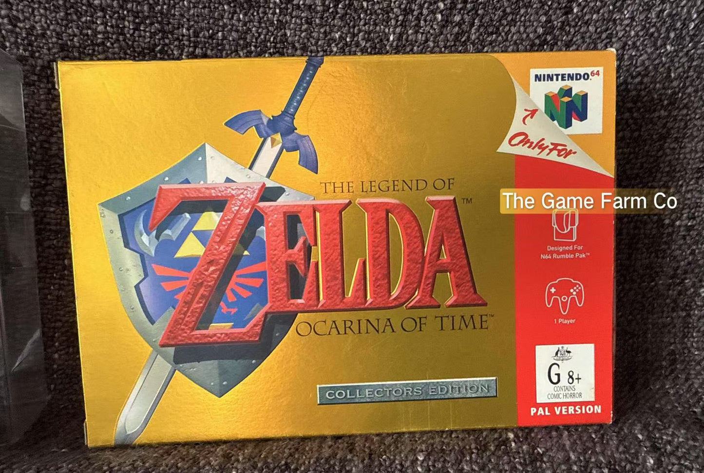 The Legend of Zelda Ocarina of Time Game Boxed - Nintendo 64 / N64 - Pal Version