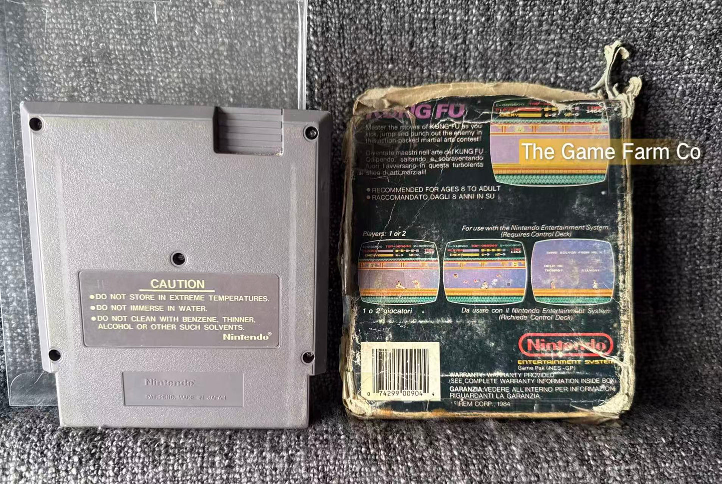Kung Fu Boxed Game - Nes - Nintendo / Entertainment System - Pal Version