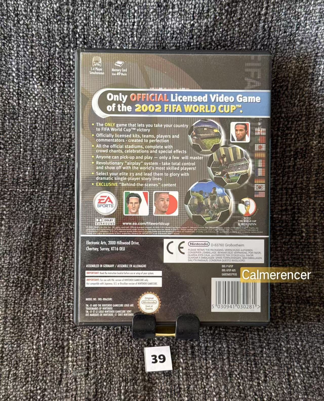 2002 Fifa World Cup Game - Nintendo Gamecube - Pal Version