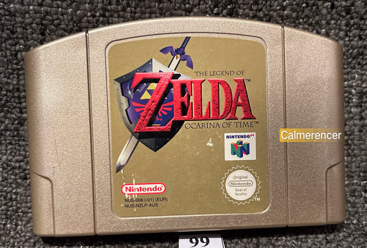 The Legend Of Zelda Ocarina of Time - Nintendo 64 / N64 - Pal Version