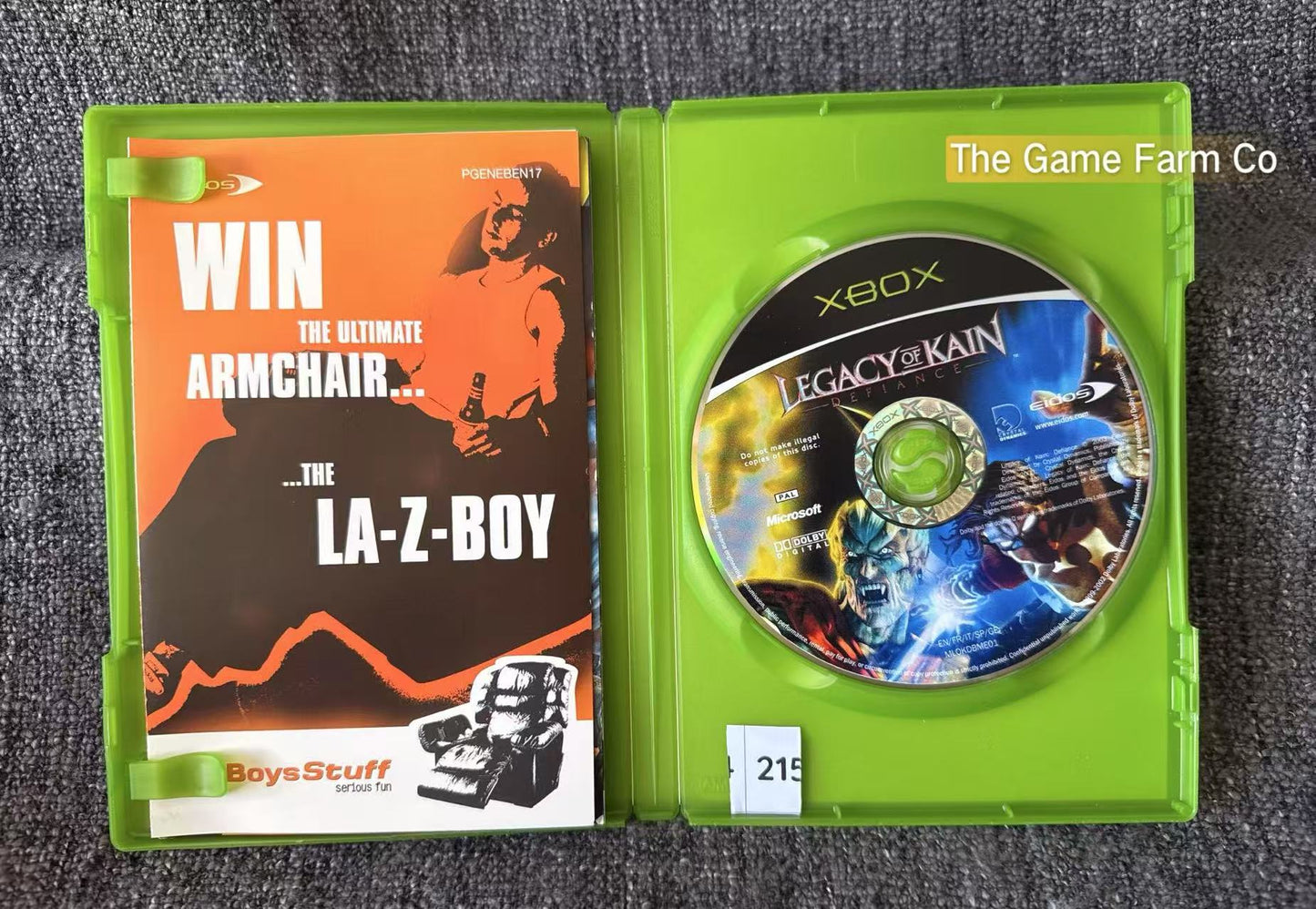 Legacy Of Kain Defiance Game Microsoft Xbox Original