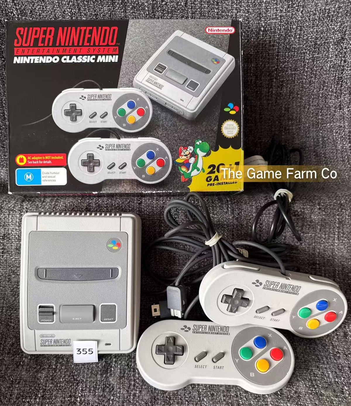 Mini Mini Nintendo Super Nintendo Classic Mini Boxed Genuine (Snes) Pal Version – The ...