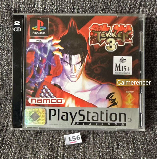 Tekken 3 With Demo  - Sony Playstation One (PS1) Game