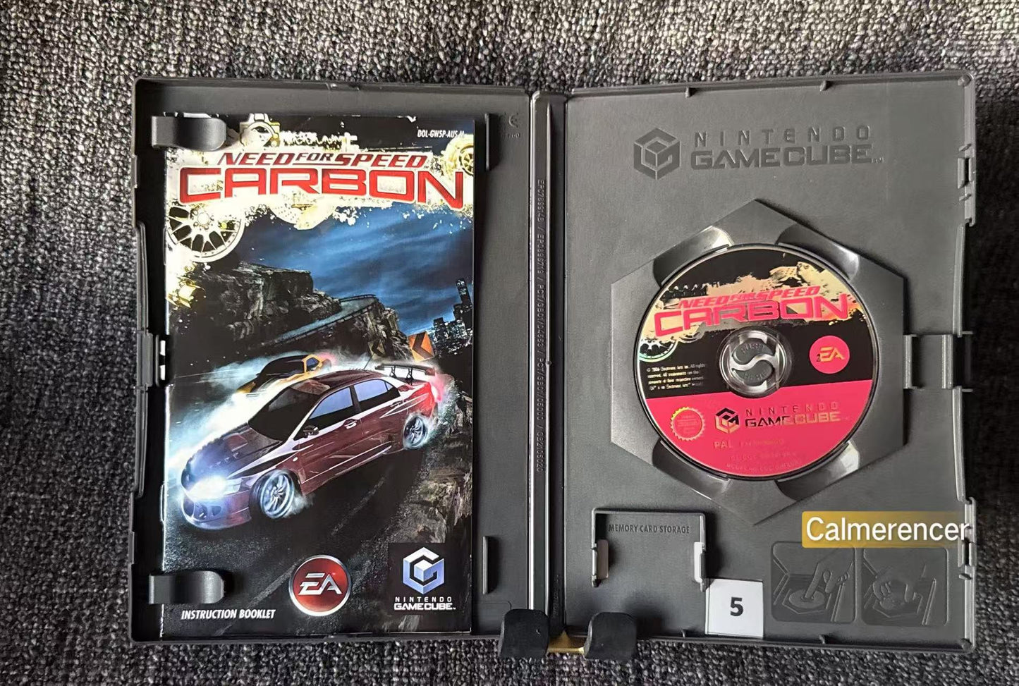Need For Speed Carbon Game - Nintendo Gamecube - Pal Version