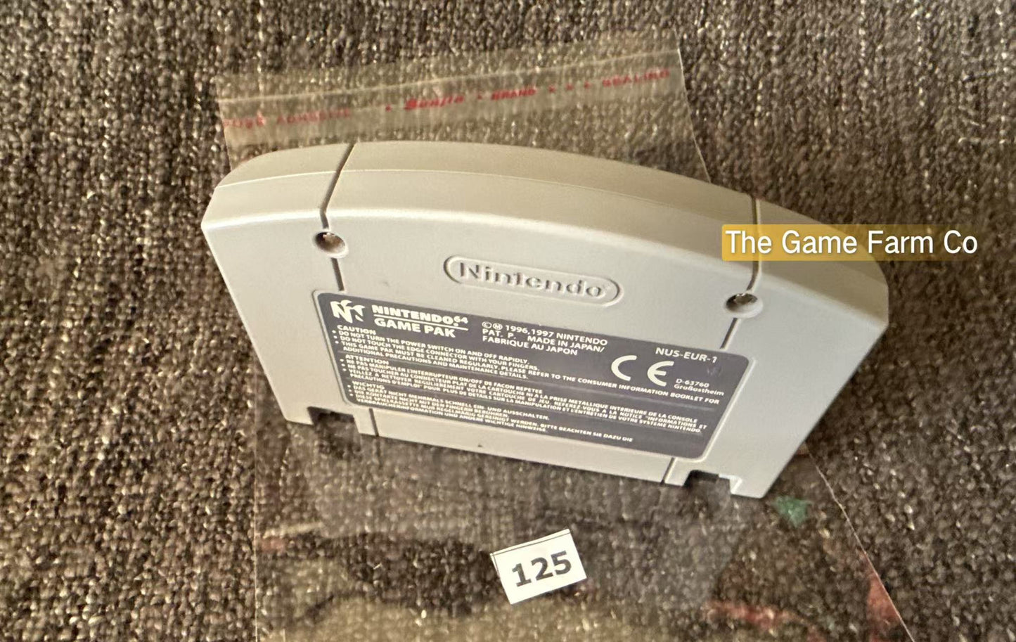 Duke Nukem Zero Hour 64 Game - Nintendo 64 / N64 - Pal Version
