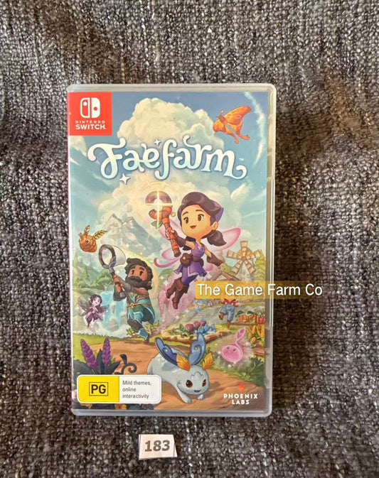 Fae Farm (Nintendo Switch) Complete CIB Physical Cartridge PAL