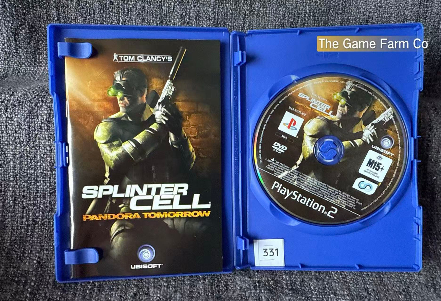 Tom Clancy's Splinter Cell Pandora Tomorrow Game In Mint Condition - Sony PlayStation 2 (PS2)