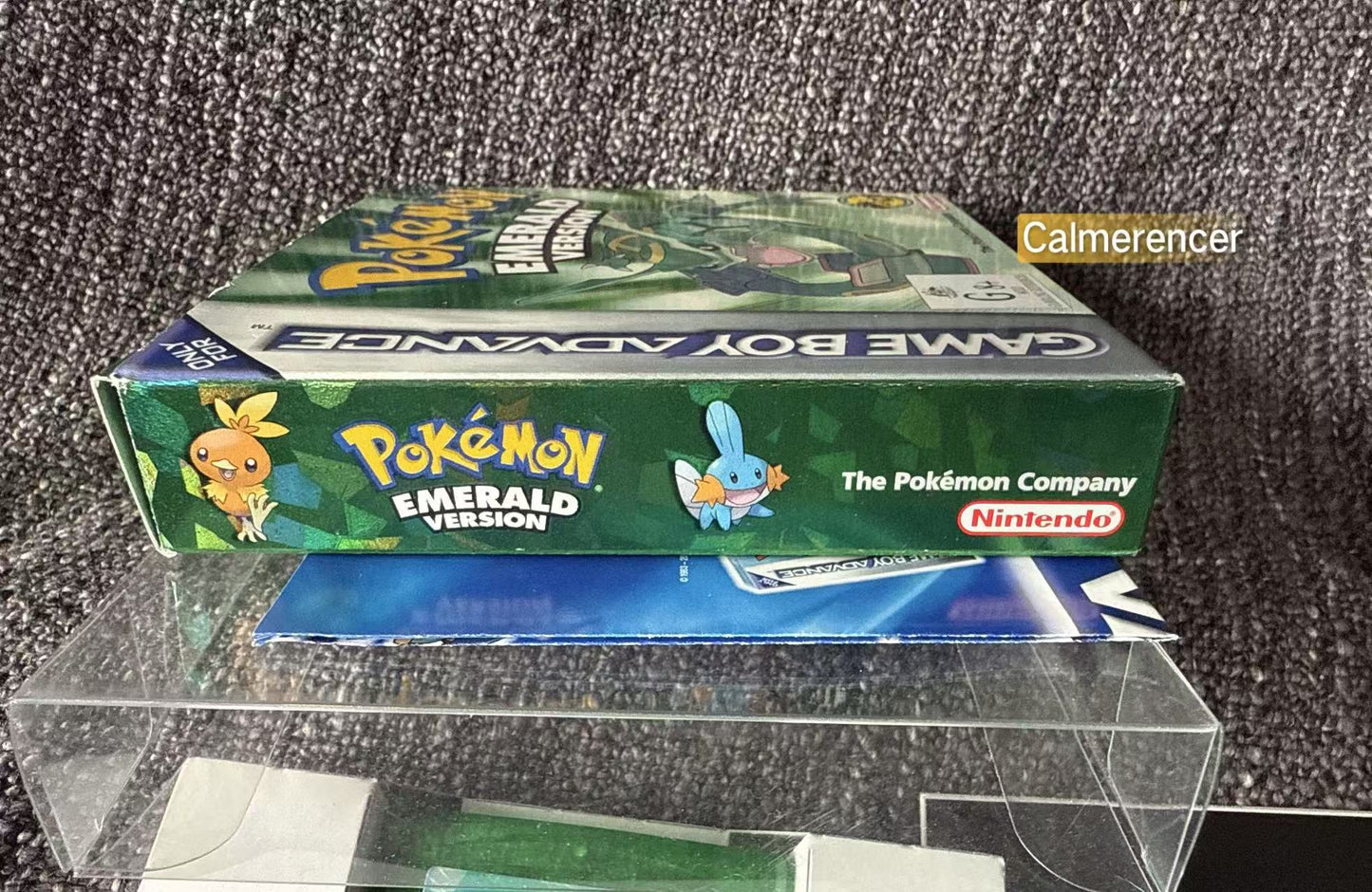 Pokemon Emerald Version Boxed Game In Excellent condition -Nintendo Gameboy Advance GBA - Pal Version