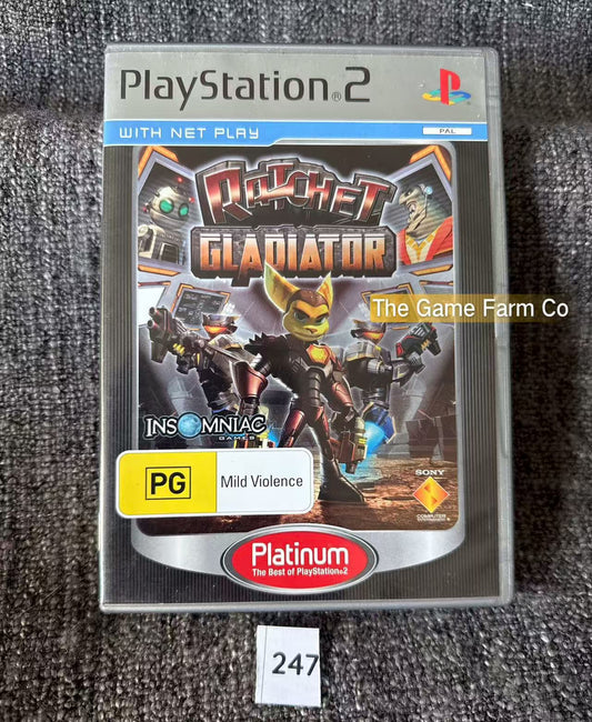 Ratchet Gladiator Game- Sony PlayStation 2 (PS2)