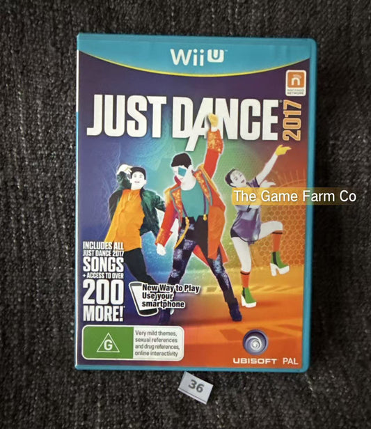 Just Dance 2017 - Nintendo Wii U Game