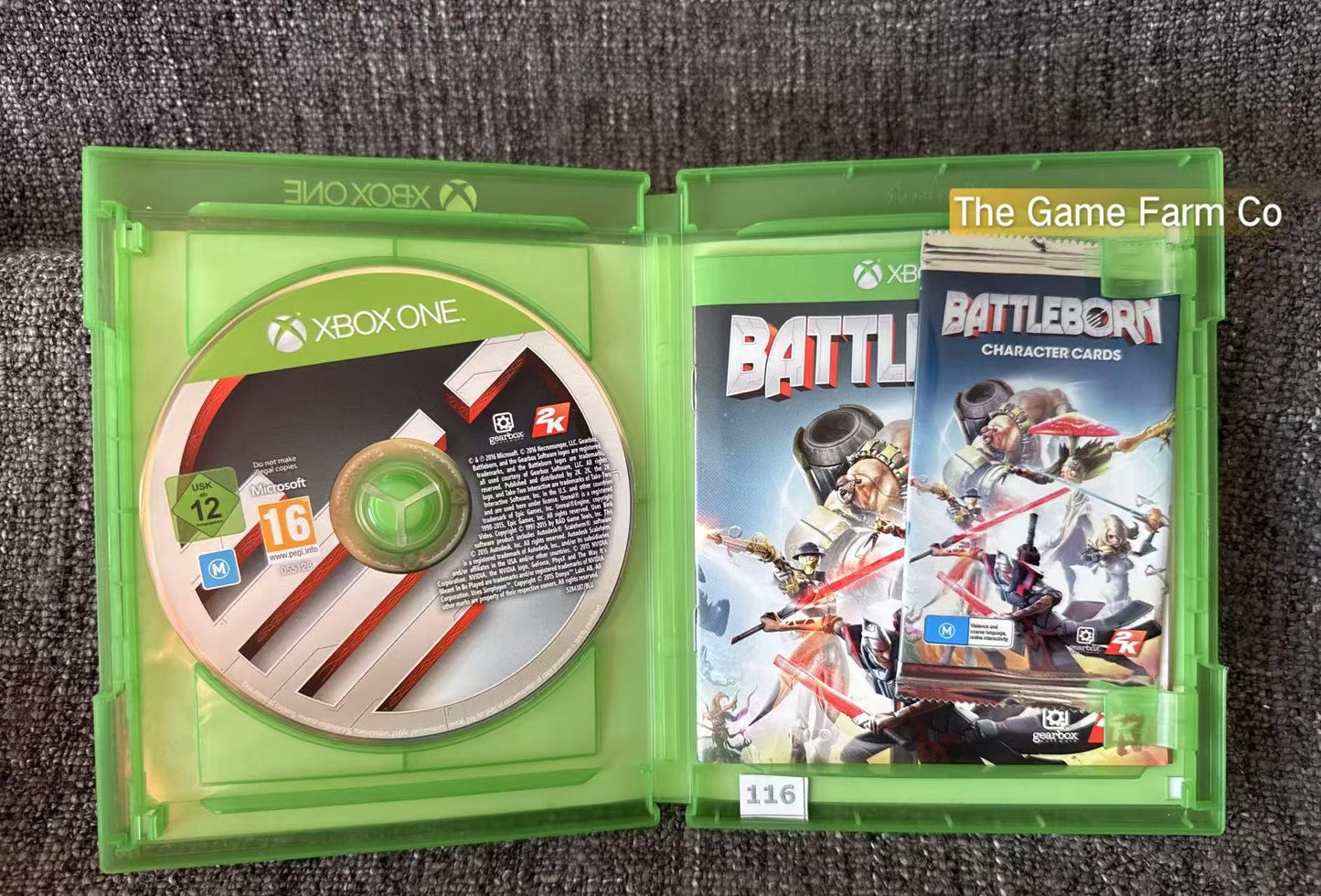 Battleborn + unopened cards Game - Microsoft Xbox One