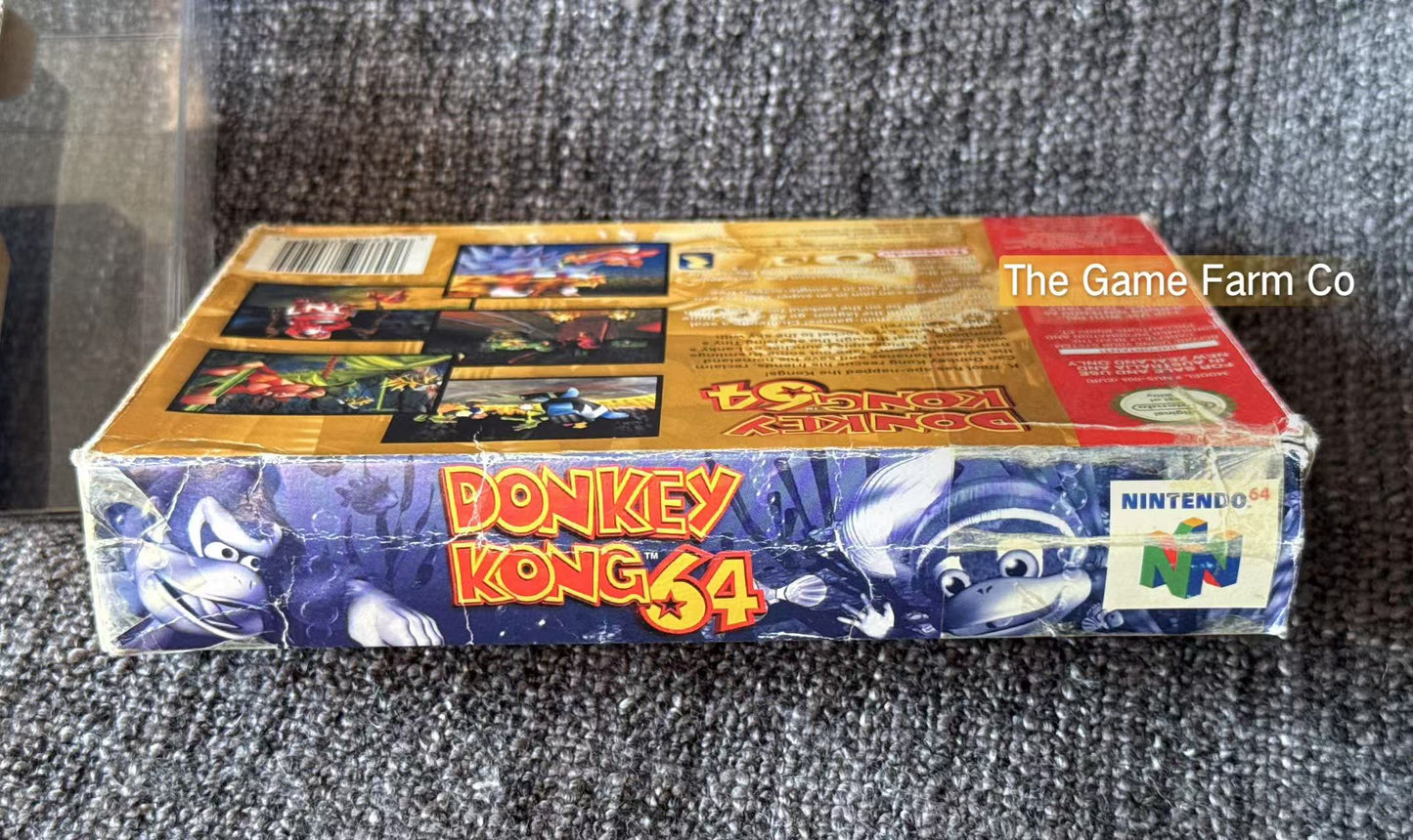 Donkey Kong 64 Game Boxed - Nintendo 64 / N64 - Pal Version