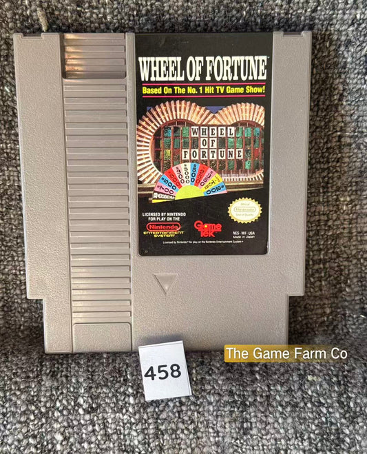 Wheel of Fortune Nintendo Entertainment System (NES) Loose Used