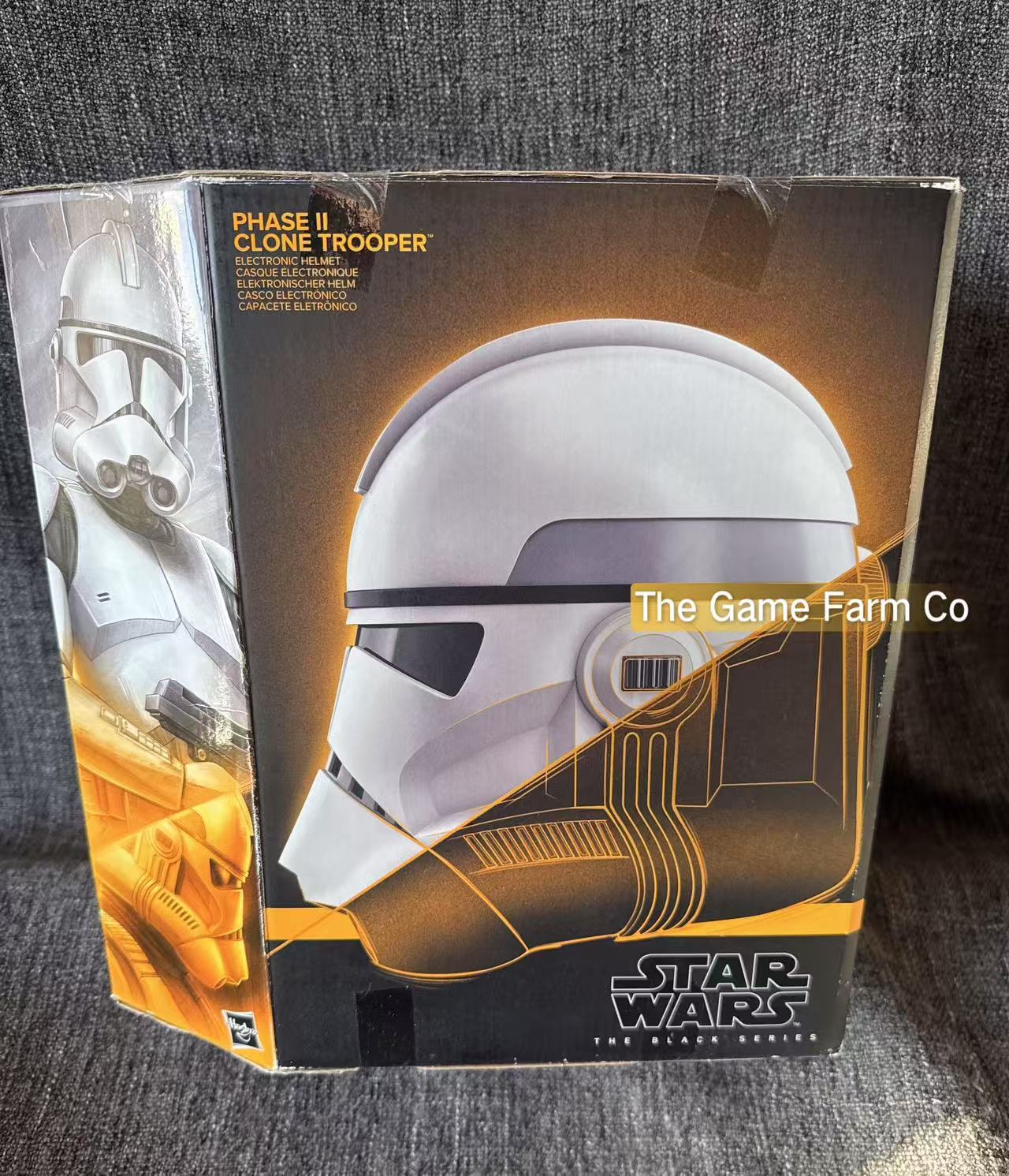 Star Wars The Black Series Phase II Clone Trooper Premium Electronic Helmet (BRAND NEW)