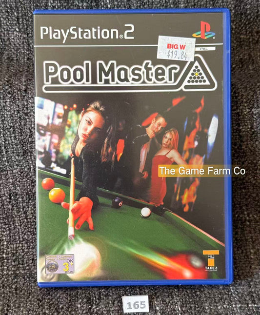 Pool Master 2 PS2 Physical Game CIB PAL Tested Used