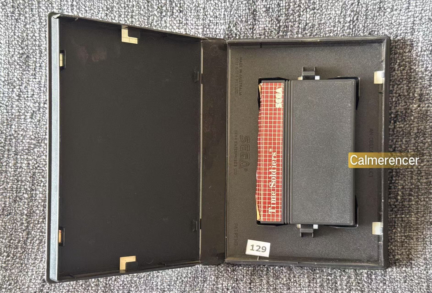 Time Soliders - No Manual Game - Sega Master System