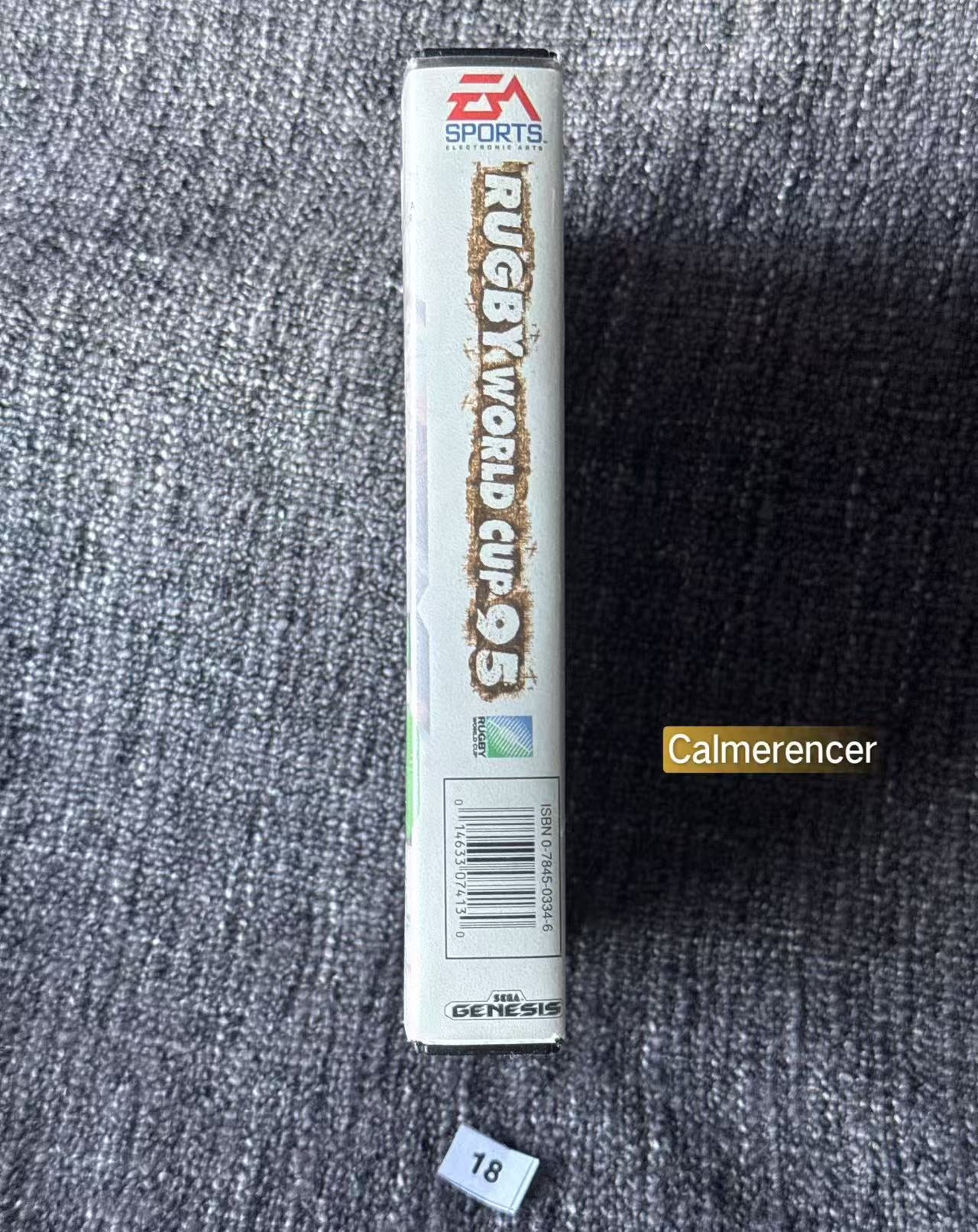 Rugby World Cup 95 Game - Sega Mega Drive