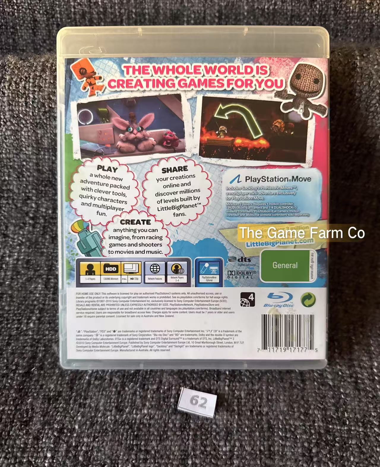 Little Big Planet 2 Game - PS3 - Sony Playstation 3