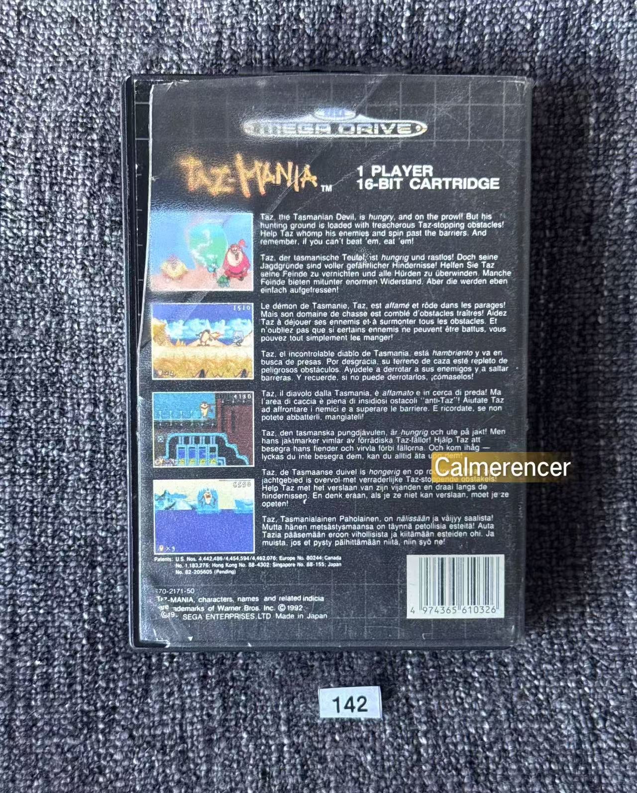 Taz Mania - Game - Sega Mega Drive
