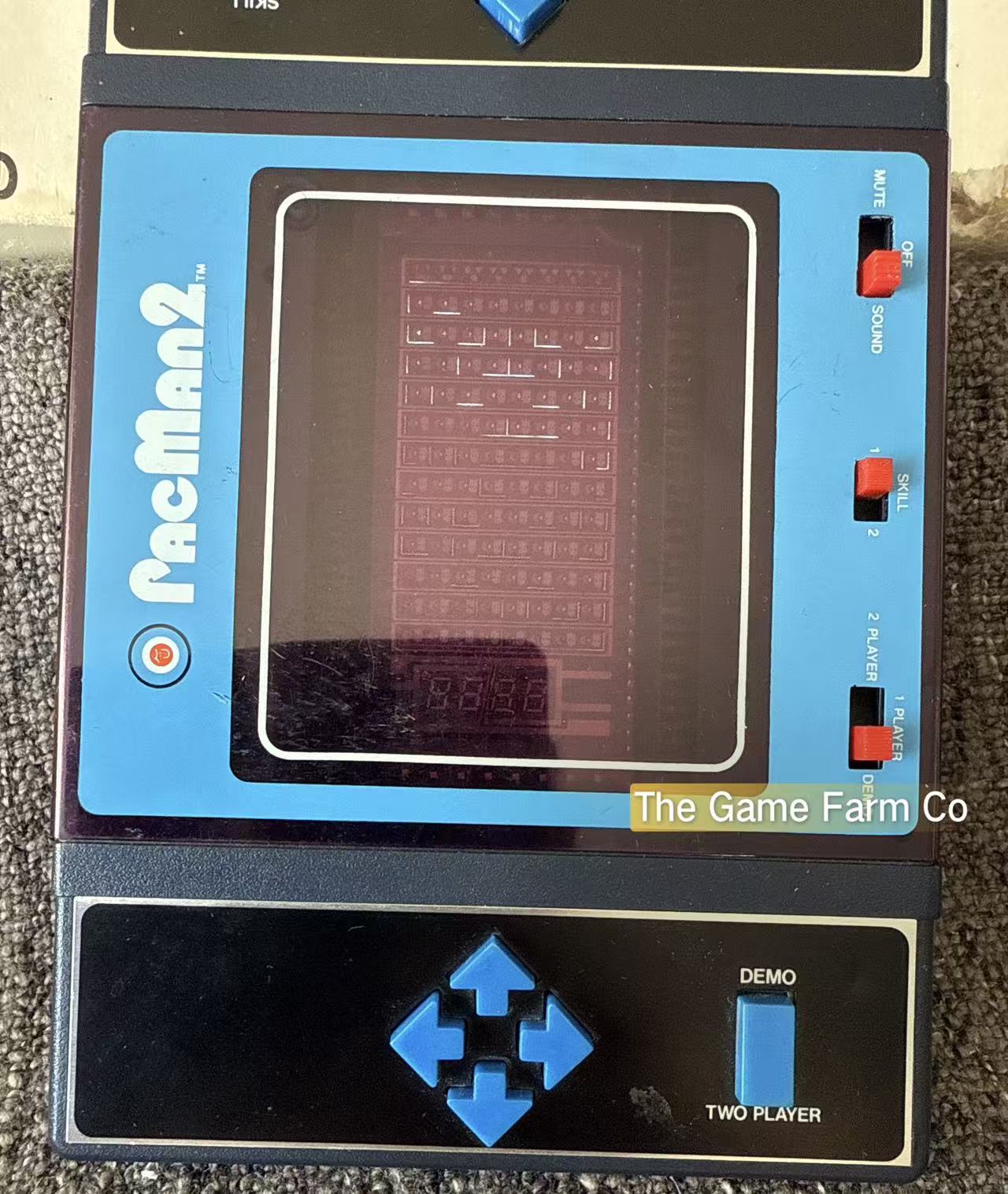 Vintage  Pacman 2 handheld Console Boxed By Entex