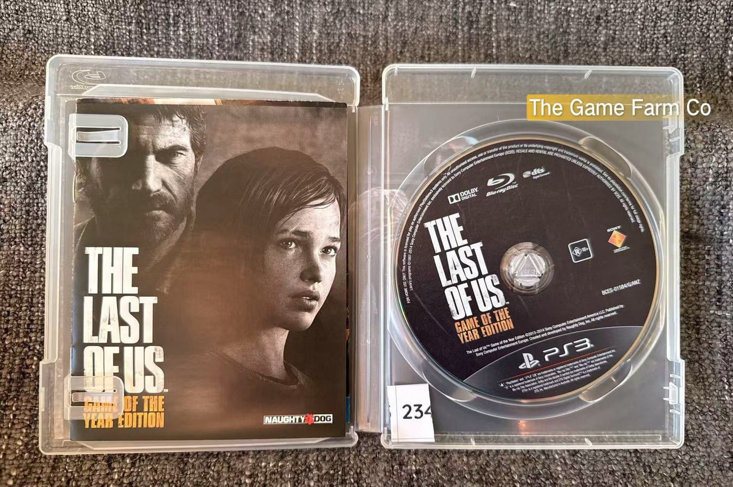 The Last Of Us Game - PS3 - Sony Playstation 3