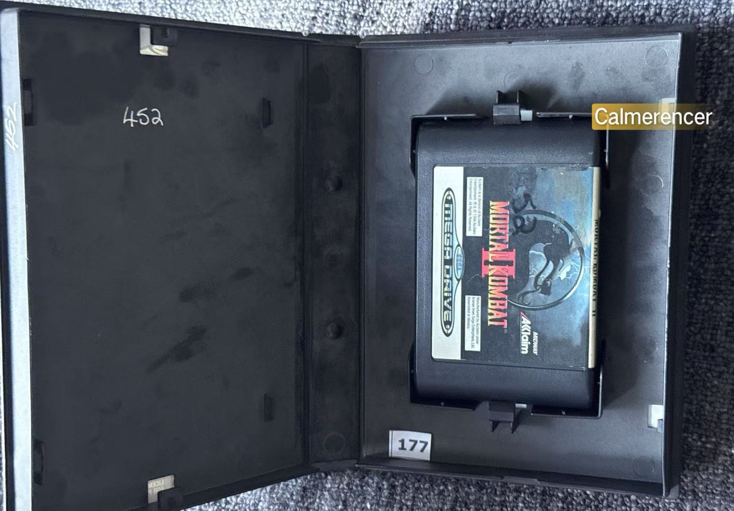 Morta Kombat 2 - No manual- Game - Sega Mega Drive