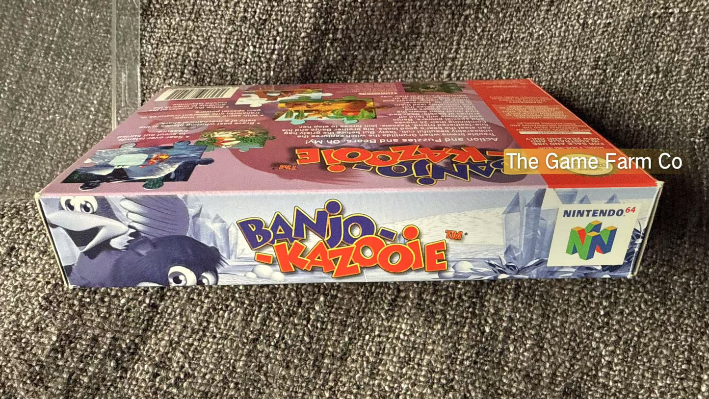 Banjo Kazooie Game Boxed - Nintendo 64 / N64 - Pal Version