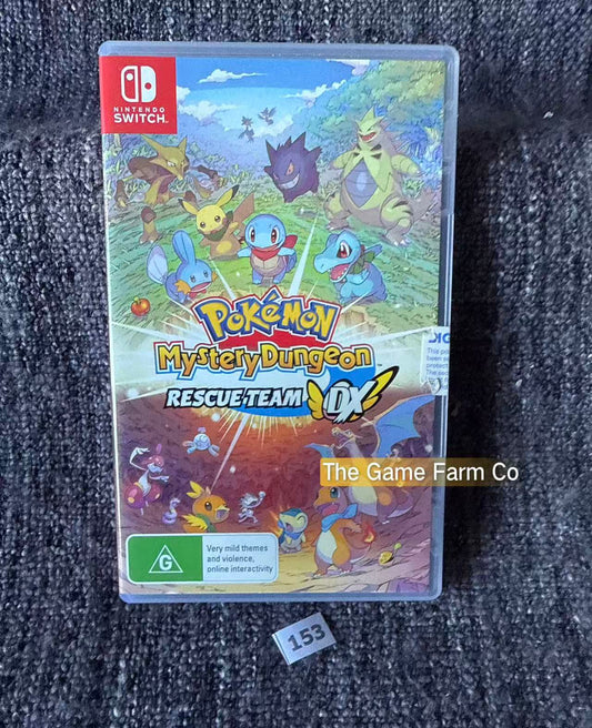 Pokemon Mystery Dungeon Rescue Team DX (Nintendo Switch) Complete CIB PAL