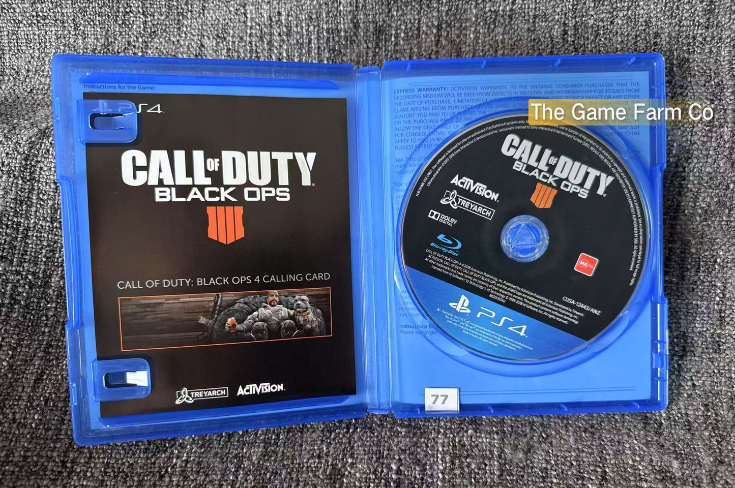 Call Of Duty Black Ops llll 4 - Sony Playstation 4 (PS4) Game