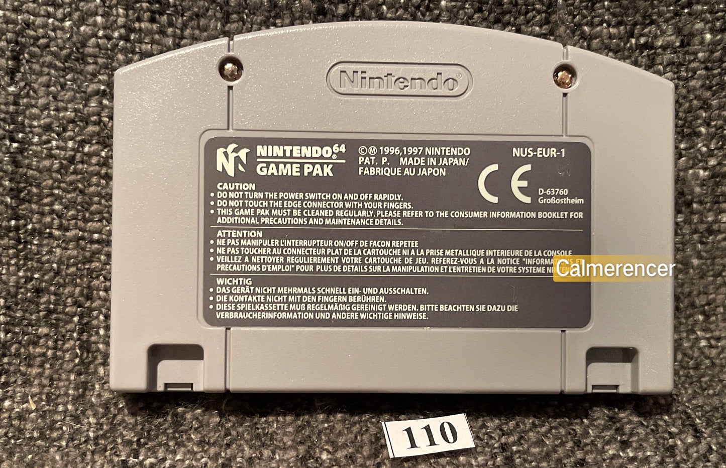 Perfect Dark - Nintendo 64 / N64 - Pal Version