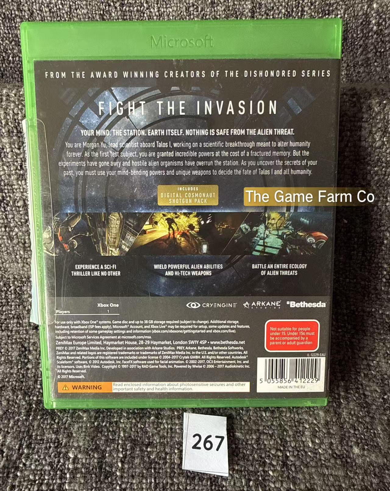 Prey Game - Microsoft Xbox One