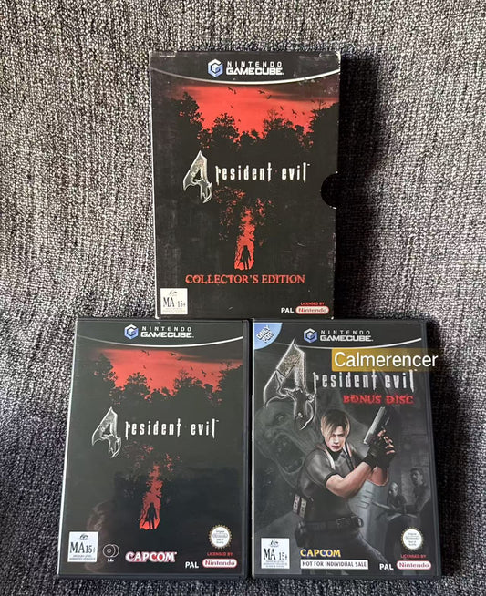 Resident Evil 4 Collectors Edition Game - Nintendo Gamecube - Pal Version