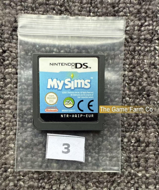My Sims - No case - Game Nintendo DS - Pal