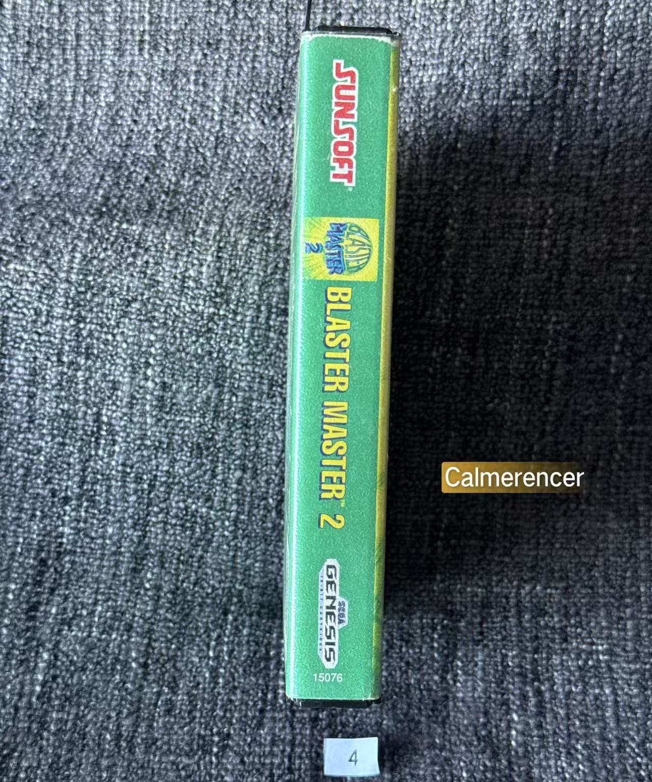 Blaster Master II 2  Game - No manual Sega Genesis