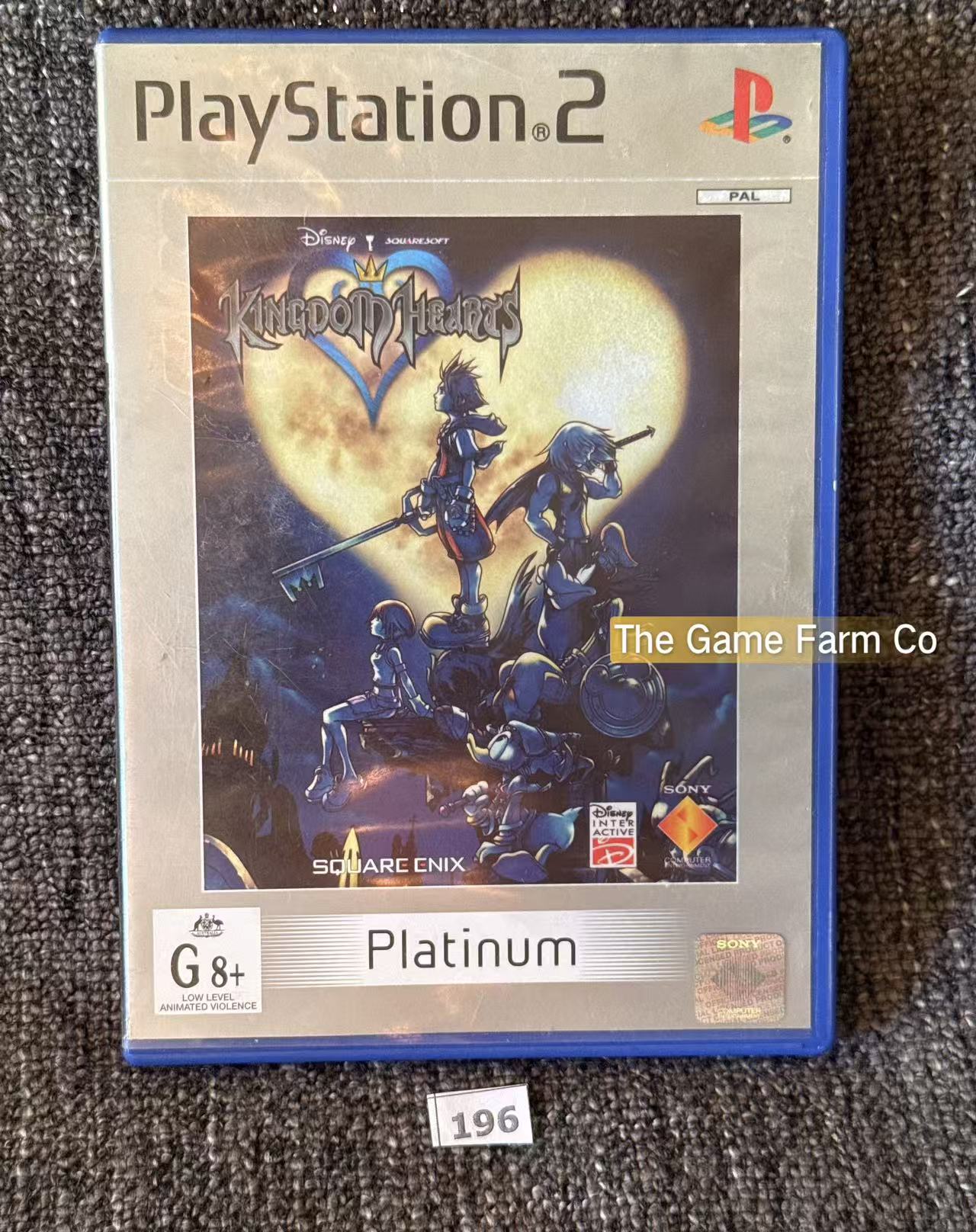 Kingdom Hearts Sony PlayStation 2 Complete PAL Tested Used