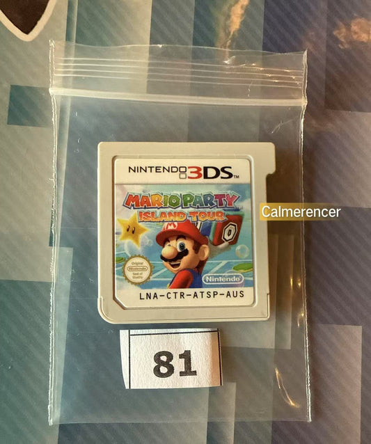 Mario Party Island Tour Game - No case Nintendo 3DS