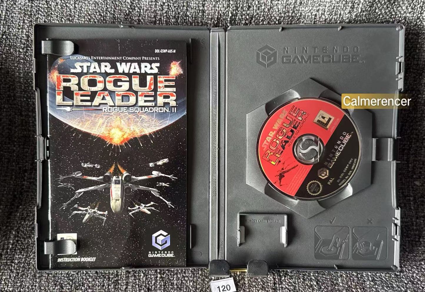 Star Wars Rogue Leader Game Rogue Squadron 2 - Nintendo Gamecube - Pal Version