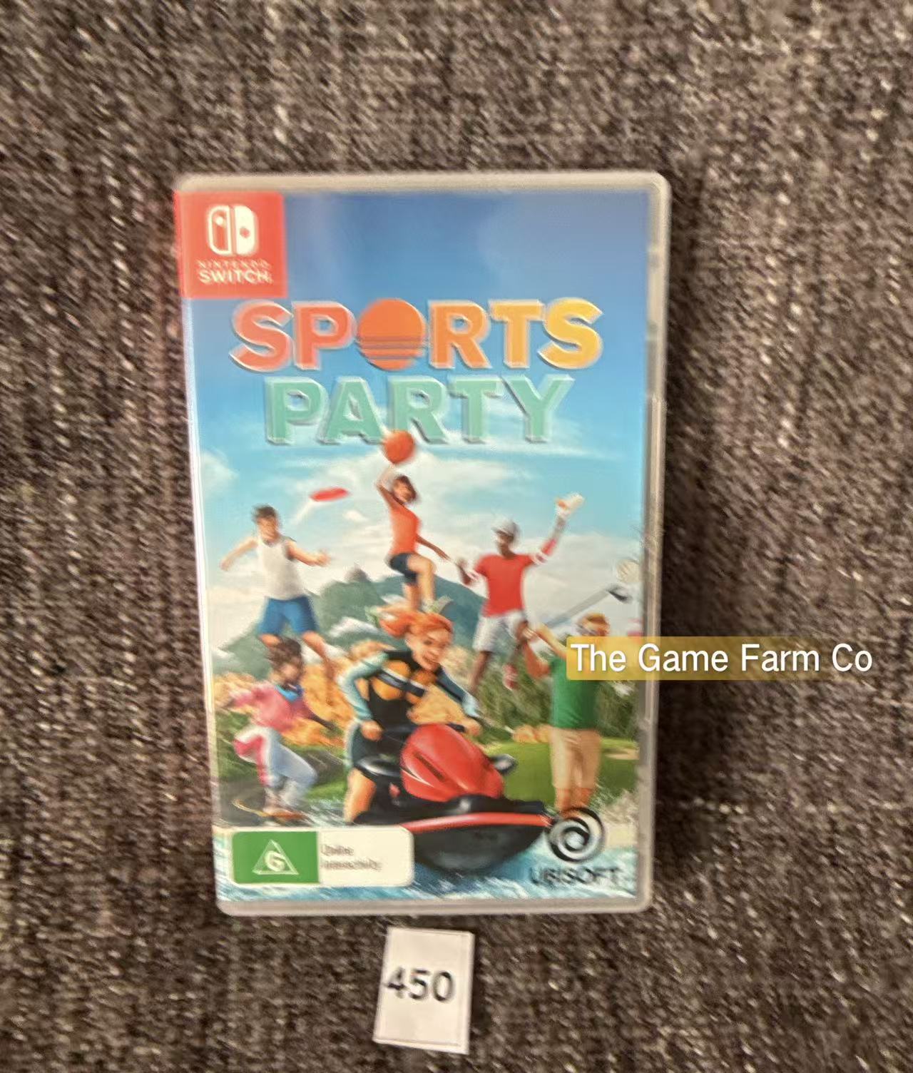 Sports Party Nintendo Switch Physical Game Cartridge PAL Tested Used