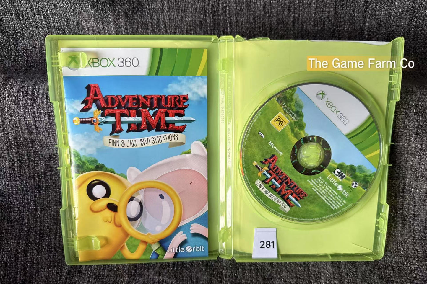 Adventure Time Finn & Jake Investigations - Xbox 360 Game