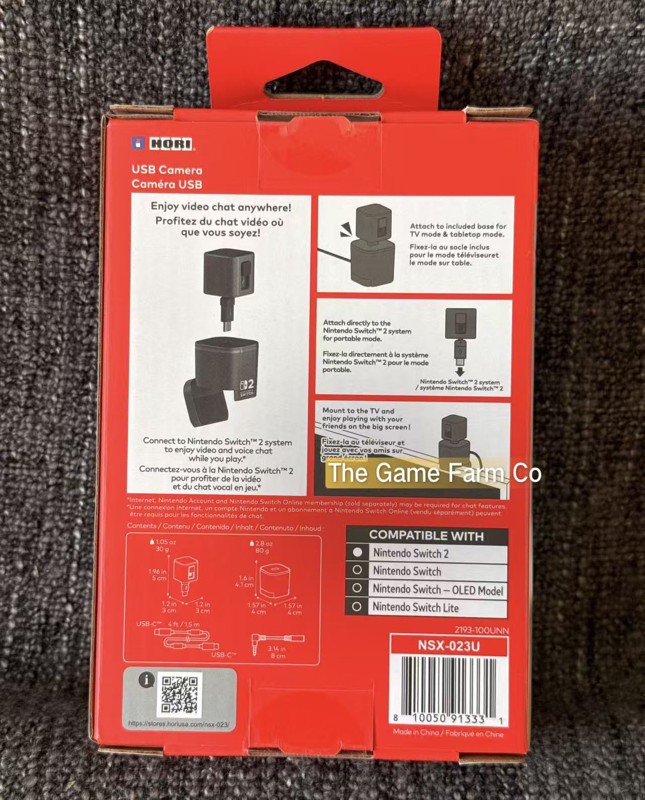 Brand New HORI USB Camera for Nintendo Switch 2