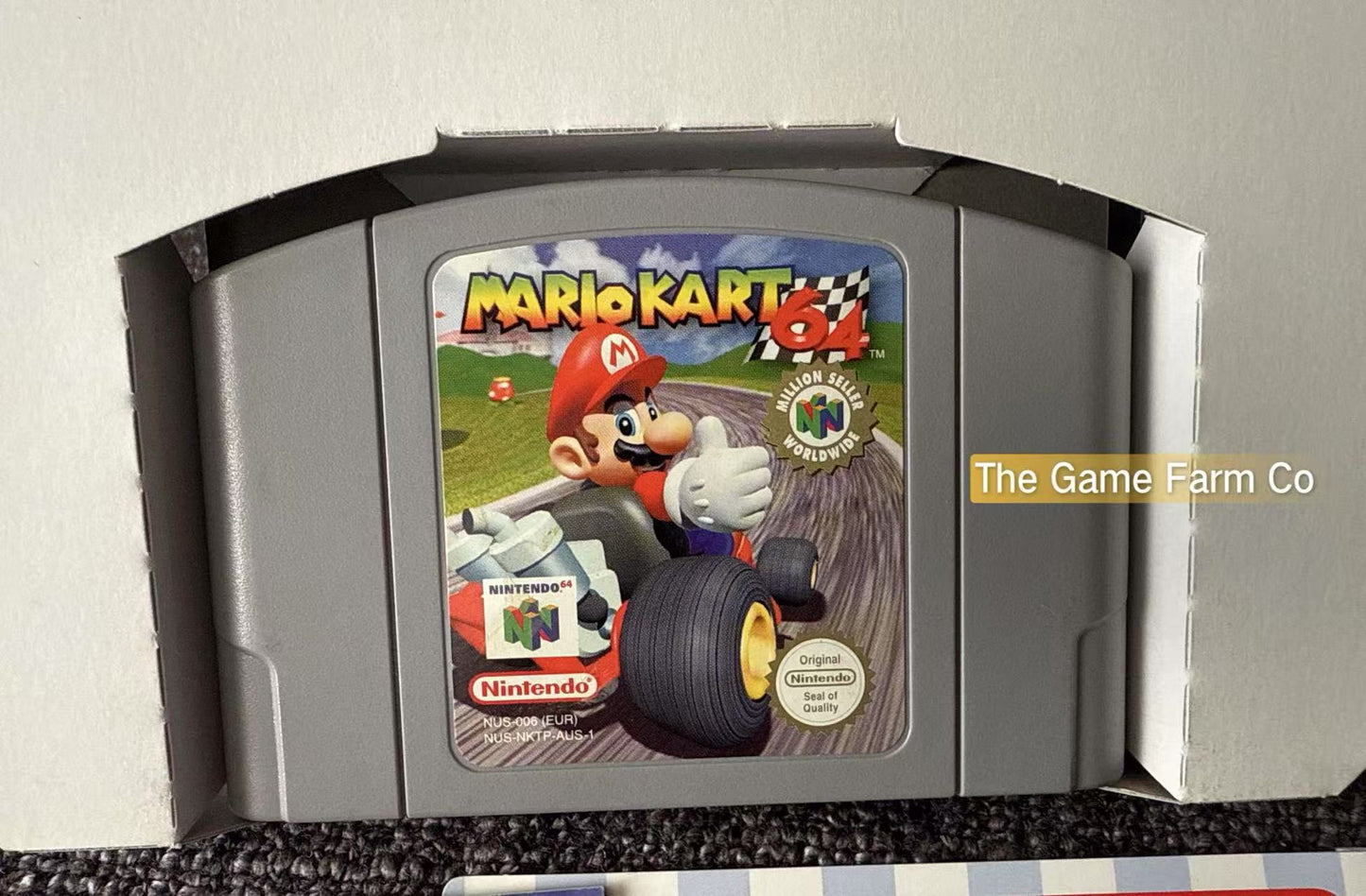 Mario Kart Game Boxed - Nintendo 64 / N64 - Pal Version