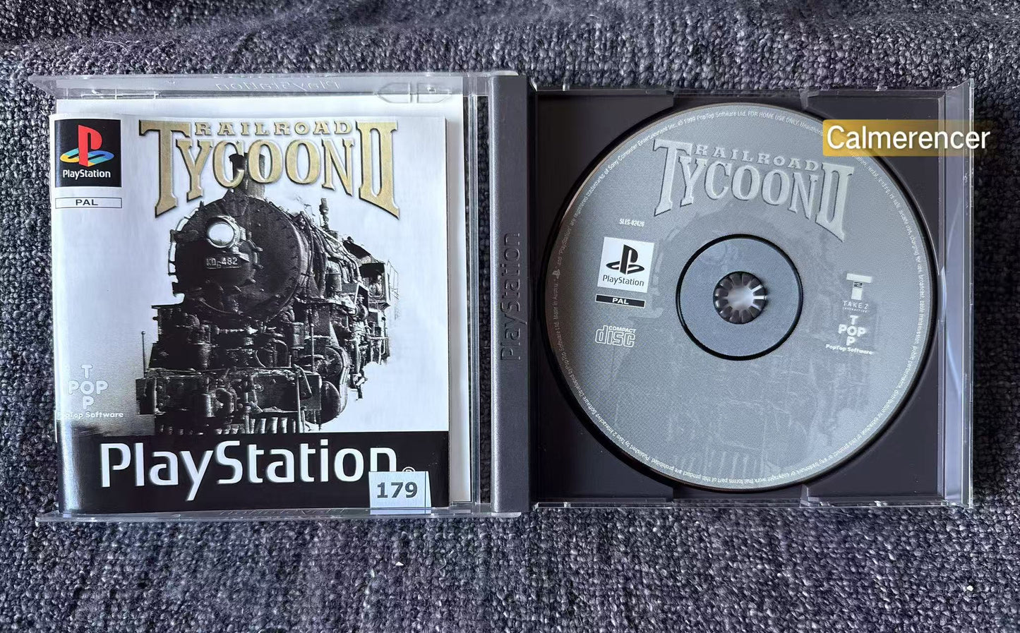 Railroad Tycoon 2  - Sony Playstation One (PS1) Game