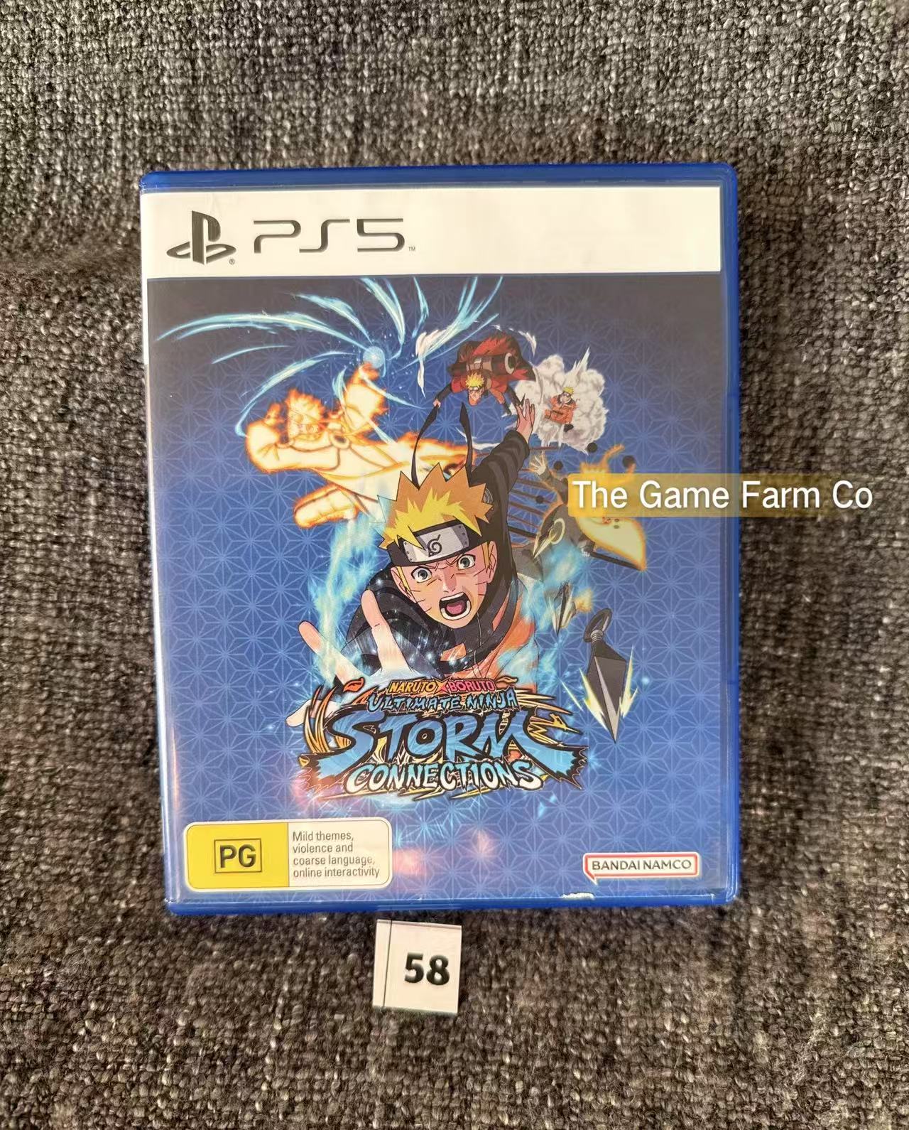 NARUTO X BORUTO Ultimate Ninja STORM CONNECTIONS - Brand New Game - Sony Playstation 5 - Pal Version